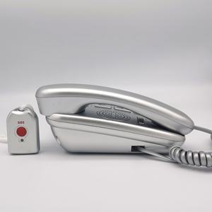 Vente CR600-2-Factory téléphone Senior gros bouton SOS téléphone avec <span class=keywords><strong>pendentif</strong></span> téléphones filaires avec télécommande SOS - Product Image 6