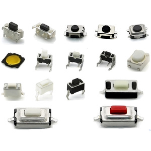 Botones de interruptor táctil momentáneo SMD SMT DIP de 4.5x4.5, 6x6, 8x8, 12x12 para PCB - Product Image 3