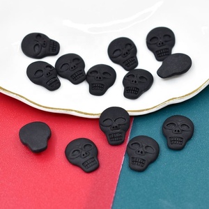 Nuevas pegatinas de resina con diseño de murciélagos para uñas, accesorios de manicura de resina estilo Halloween - Product Image 4