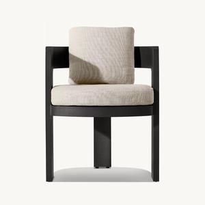 Set Moderno di Tavolo e Sedie <span class=keywords><strong>da</strong></span> <span class=keywords><strong>Esterno</strong></span> in Alluminio Pressofuso, Arredamento Resistente <span class=keywords><strong>alle</strong></span> <span class=keywords><strong>Intemperie</strong></span> per Ristoranti, Hotel, Cortili e Giardini - Product Image 2