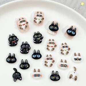 Adesivi per Telefono, Frigorifero, Fermagli per Capelli e Accessori per Unghie con Personaggi di Anime Giapponesi: Gatto, Scimmia, Coniglio, Orso in Resina - Product Image 4