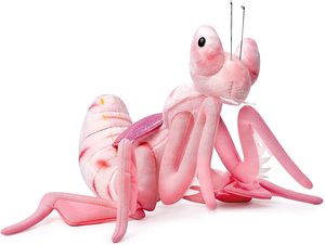 Đồ Chơi Nhồi Bông Bọ Ngựa Màu Hồng Mô Phỏng Động Vật Nhồi Bông Bọ Ngựa Cầu Nguyện Màu Hồng Mềm Thực Tế - Product Image 2