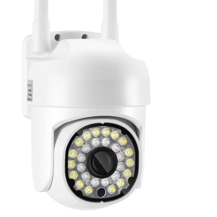 Caméra de vidéosurveillance extérieure 360 degrés vision nocturne ptz ip camara de seguridad wifi sans fil wifi caméra domestique