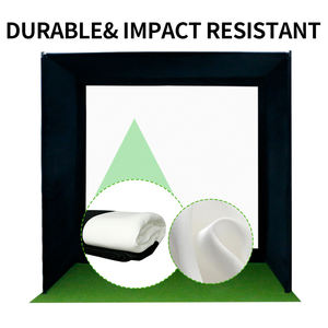 Boîtier de simulateur de <span class=keywords><strong>golf</strong></span> intérieur Konday Tente de simulateur de <span class=keywords><strong>golf</strong></span> à fermeture velcro solide pour les aides à l'entraînement de <span class=keywords><strong>golf</strong></span> - Product Image 6