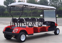 Voitures de golf électriques 6 places les moins chères, chariots de golf électriques 48V avec batterie au lithium