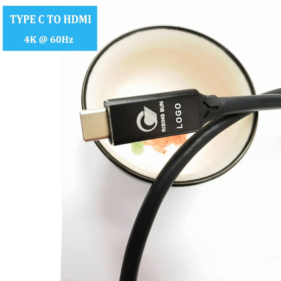 4K 2.0 HD UHD Daten Micro HDMI Recorder Multi port Adapter Video 4K 3.0 A USB C zu HDMI Kabel