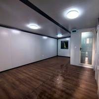 Maisons préfabriquées mini 30 pieds à double aile et double cabine, empilables, 20x20, type conteneur extensible