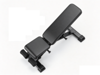 Banc de musculation multifonction réglable - Banc inclinable et déclinable pliable avec extension pour les jambes pour l'entraînement de force à domicile