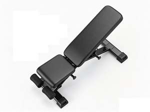 Banc de musculation multifonction réglable - Banc inclinable et déclinable pliable avec extension pour les jambes pour l'entraînement de force à domicile - Product Image 1