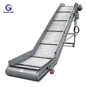 Fabrika Hafif Gıda ve Endüstriyel Eğimli Makine Taşıma Bantlı Konveyör Sistemi - Product Image 2