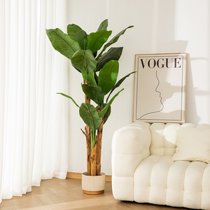 Offre Spéciale : Grand Arbre <span class=keywords><strong>Bananier</strong></span> Artificiel de 180 cm pour la Décoration Intérieure et Extérieure des Centres Commerciaux - Product Image 2