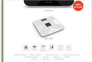 <span class=keywords><strong>CAMRY</strong></span> Balance corporelle numérique à énergie solaire 180kg Balance électronique en verre trempé pour la mesure du poids corporel à domicile - Product Image 4