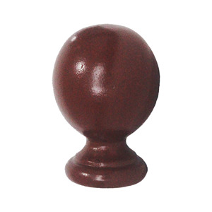 Grand embout en bois pour tiges de draperie en bois de 1 3/8 "35MM accessoires de poteau de <span class=keywords><strong>rideau</strong></span> en bois embouts de boule - Product Image 1