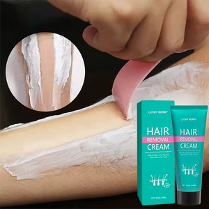 Crème Lotion Épilatoire <span class=keywords><strong>Semi</strong></span>-Permanente à Base de Plantes, Sans Cruauté Animale, pour le Corps et le Visage, Peaux Sensibles, Cible le Visage - Product Image 4
