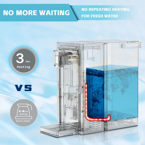 3L <strong>Home</strong> <strong>Water</strong> <strong>Dispenser</strong> with Child Lock Plastic Desktop 5 Temperature Options 5Kinds of <strong>Water</strong> Tank/ Bucket for Household Use - Product Image 5