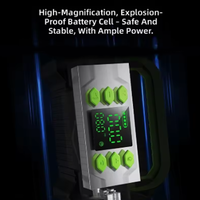 Démarreur de batterie 12V 12000-20000mAh avec crête de 600A, booster tout-en-un de charge et décharge pour voiture, camion, SUV