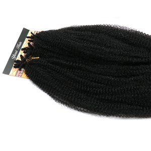 Directo de fábrica 3X Kanekalons Pre-fluffed <span class=keywords><strong>Spring</strong></span> Afro Marley Twist SyntheticCrochet Hair mechas para trenzas africanas - Product Image 5