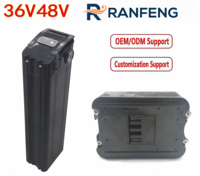 Paket Baterai Li-ion Sepeda Listrik Skuter 48V 6Ah 10Ah 20Ah 30Ah 35Ah, Strip Panjang Vertikal, Dapat Dilepas, Pasokan OEM ODM