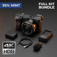 Venta al por mayor de la cámara sin espejo Sony Alpha 6400 A6400 con lente PZ de 16-50 mm, 24.2MP, 4K HDR, AF rápido de 0.02s, AF de ojo en tiempo real, para video Vlog, al por mayor.
