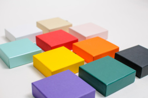 Boîte de rangement pour bijoux en carton avec tiroir coulissant de luxe, faible MOQ, avec mousse à l'intérieur pour collier, emballage cadeau carré - Product Image 6