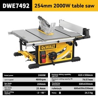 Scie à table horizontale 220V pour le travail du bois, petite machine de découpe multifonctionnelle pour usage domestique sur établi