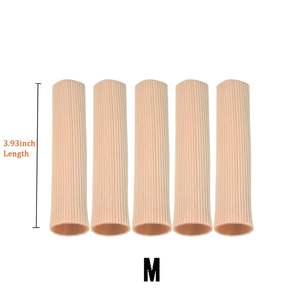 ปลอกนิ้วเท้าแบบตัดได้ ซิลิโคนเจล ผ้าป้องกัน ป้องกันตาปลา บรรเทาอาการปวด ระบายอากาศได้ ใช้ซ้ำได้ - Product Image 3