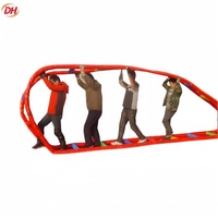 Nouveau Combo Château Gonflable Pirate avec Parcours d'Obstacles et Toboggan pour Jeu de Groupe, Fêtes en Jardin, Aire de Jeux Intérieure et Usage Commercial