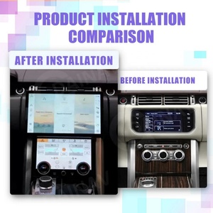 Écran tactile grand format de 13,6 pouces Android 12 pour Range Rover Vogue L405 2013-2017 avec panneau de climatisation, navigation GPS, autoradio multimédia - Product Image 2