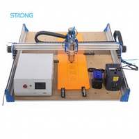 Routeur CNC 3 axes DIY 8080 pour le bois, graveur-fraiseuse 800W à ATC simple, grande surface 80x80cm, pour la découpe d'objets d'art et d'artisanat, avec pompe à engrenages pour la vente au détail