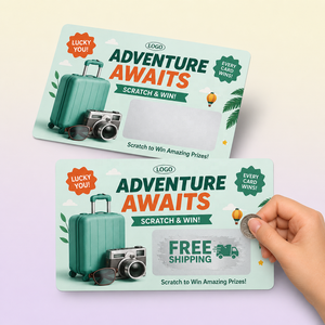 Tarjetas Rasca y Gana Personalizadas para Múltiples Ocasiones, Regalos Promocionales al por Mayor, Regalos Corporativos, Eventos, Programas de Fidelización, Tarjetas Rasca y Gana para Minoristas - Product Image 1