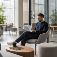 Nouvel ordinateur portable de gestion informatique d'entreprise de 14 pouces, AMD Ryzen 5 5500U, 16 Go de RAM, 512 Go de SSD, Windows 11 Business Notebook