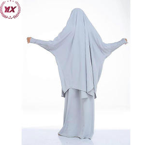 Modeste Baya femmes robe islamique é<span class=keywords><strong>l</strong></span>égante à manches longues fait à la main respirant pour été automne printemps pour mariage - Product Image 4