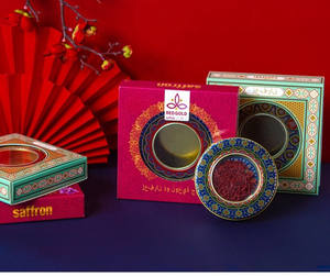 दौर safran सोने धातु एल्यूमीनियम भगवा टिन कर सकते हैं के साथ पैकेजिंग 2g 5g भगवा टिन बॉक्स कंटेनर ढक्कन भगवा - Product Image 4