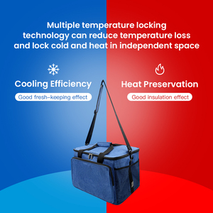 Glacière isotherme légère et durable en tissu Oxford <span class=keywords><strong>pour</strong></span> canettes alimentaires avec ouvre-bouteille, étanche, <span class=keywords><strong>pour</strong></span> le camping en extérieur, boîte de rangement, logo personnalisé - Product Image 6