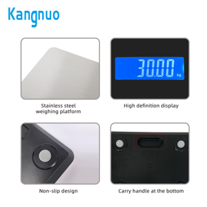 เครื่องชั่งสแตนเลส200กก. เครื่องชั่งแพลตฟอร์มเครื่องจักรกลอุตสาหกรรมหนัก - Product Image 5