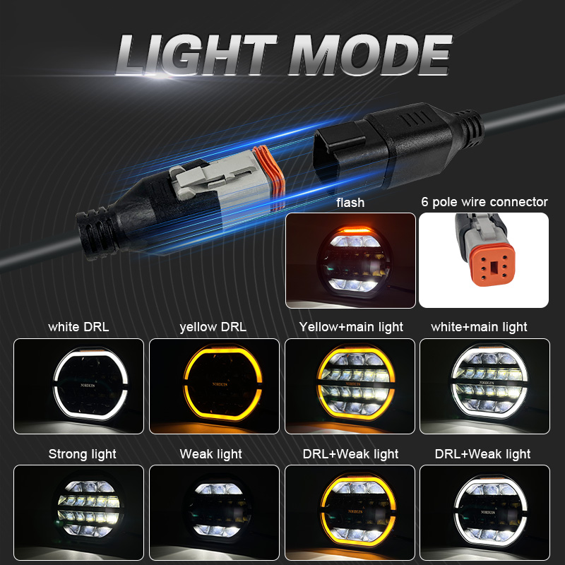 12v led 9 inch light