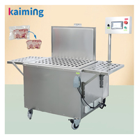 Machine à eau chaude pour film rétractable sous vide, pour viande (bœuf, porc, poulet), avec bac de trempage et certification CE