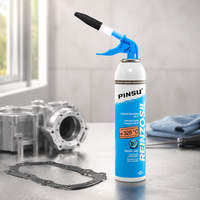 Sealant Silikon RTV Temperatur Tinggi Satu Komponen Pembuat Gasket Otomotif untuk Penyegelan Mesin, Gearbox, dan Flensa