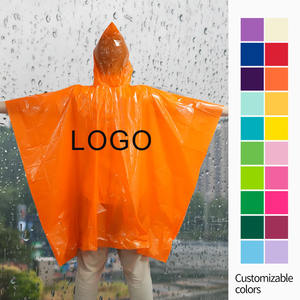High Quality Adults Rain Poncho Wholesale Custom Logo Disposable Eco-friendly Poncho - Product Image 5