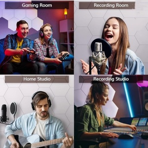Manufacturers Wholesale High Density Acoustic <strong>Wall</strong> <strong>Panels</strong> Felt Soundproof Self <strong>Adhesive</strong> Hexagon Self-<strong>adhesive</strong> Acoustic <strong>Panel</strong> - Product Image 5