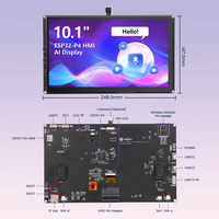 Écran tactile HMI AI CrowPanel Advanced 10,1 pouces ESP32-P4 1024x600 IPS avec prise en charge WiFi 6 | Compatible avec Arduino