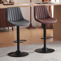 Chaise de bar de comptoir au design moderne haut de gamme, tabouret de bar, application de cuisine, chaise de salle à manger, hauteur réglable, mobilier de bar, utilisation au bureau