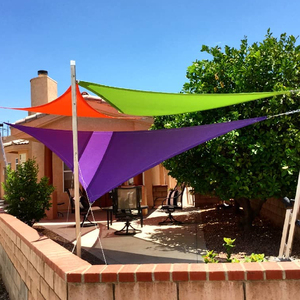 <span class=keywords><strong>Voile</strong></span> <span class=keywords><strong>d</strong></span>'<span class=keywords><strong>ombrage</strong></span> carrée carrée en polyester PU enduit de PU <span class=keywords><strong>3x3</strong></span> 10x10ft pour jardin - Product Image 1