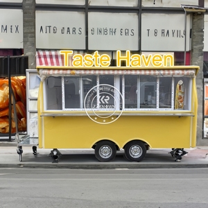 Nouveau Camion de Restauration Mobile 2025 Rentable Entièrement Équipé en Aluminium – Kiosque de Vente de Tacos et Crêpes - Product Image 4
