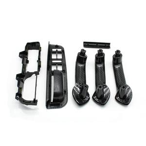 Tirador de puerta delantera izquierda y derecha de coche LHD de Color de fibra de carbono para VW Bora <span class=keywords><strong>Golf</strong></span> 4 MK4 Jetta 1999 2000 <span class=keywords><strong>2001</strong></span> 2002 2003 2004 - Product Image 5