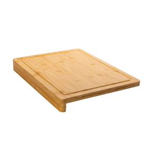 Nhà bếp phục vụ hội đồng quản trị tre gỗ trên truy cập chìm thớt với truy cập cạnh hoàn hảo cho rau và trái cây - Product Image 5