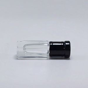 Wholesale 3ml 6ml 12ml Transparent Slender Octagonal Glass Cosmetic <b>Perfume</b> Essential Oil <b>Roller</b> Bottle - Product Image 3