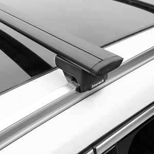 Barres de toit universelles en aluminium pour Audi A3 Hatchback, Q3, Q5, Q5L, Q4, Q7, Q8 – Fixation pour barres transversales de toit de voiture - Product Image 6