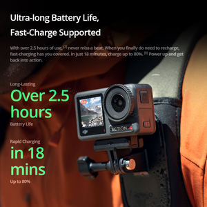 <span class=keywords><strong>DJI</strong></span> Osmo <span class=keywords><strong>Action</strong></span> 4 Adventure Combo 4K Sport <span class=keywords><strong>Cam</strong></span> Profesional Impermeable 18m Resistente al frío Cámara HorizonSteady de larga duración - Product Image 6