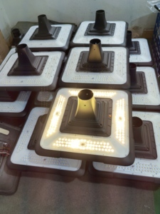 Lámpara Solar Cuadrada Integrada para Jardín, Exterior, Impermeable IP65, LED, para Parque, Camino, Villa, Comunidad - Product Image 6